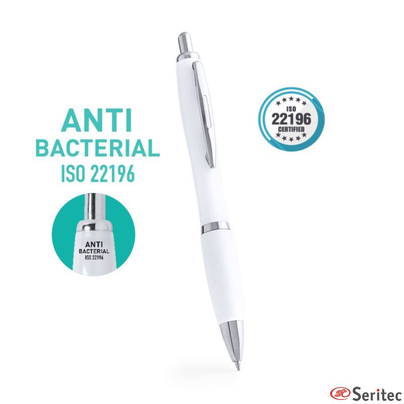 Bolígrafo antibacteriano